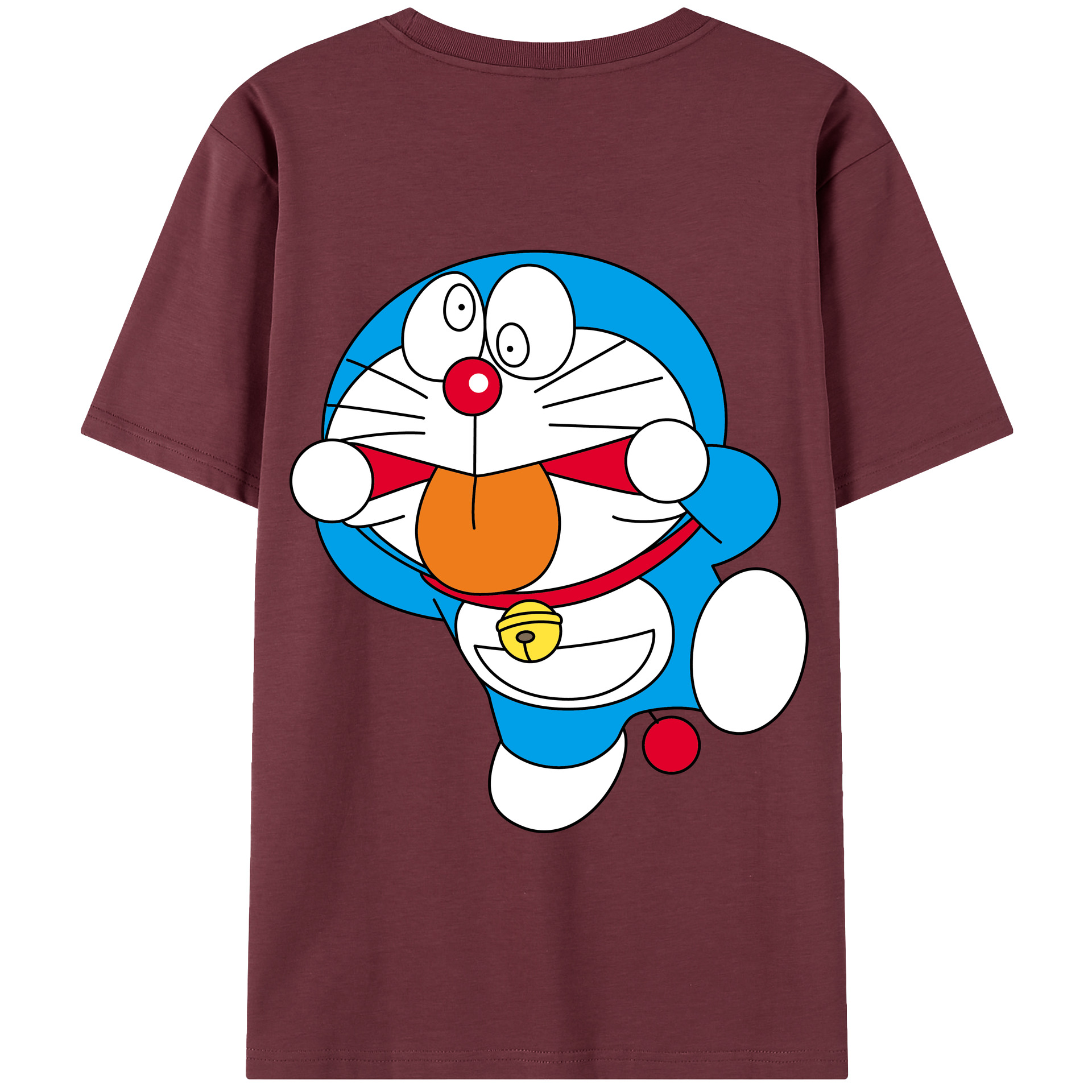 （画像用） ドラえもん Doraemon 綿100％半袖Tシャツ（背面プリント）